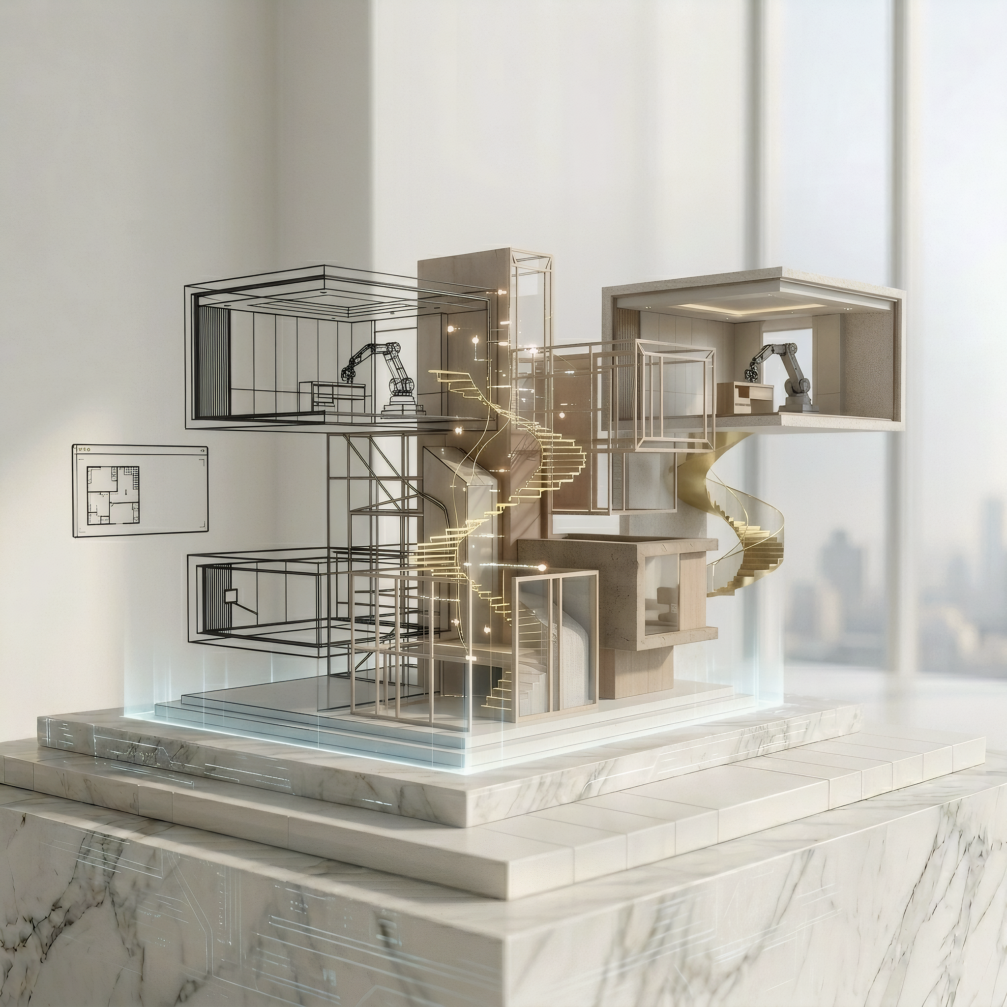 2D → 3D Architectural Conversion